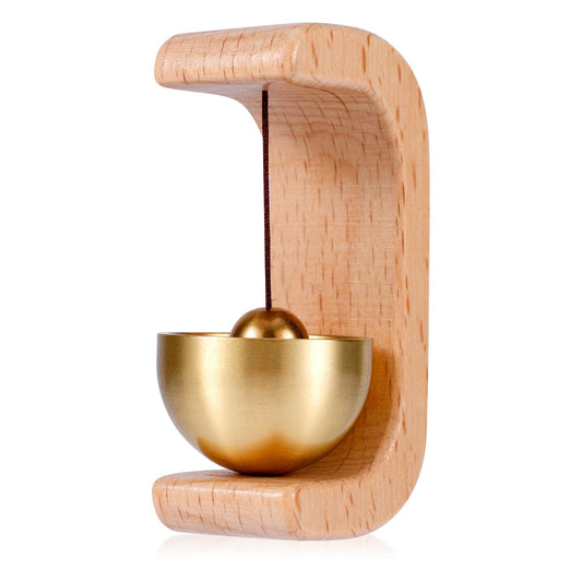 Shopkeepers Bell for Door Opening, Magnetic Shopkeepers Bell Cute Simple Design Easy to Use Bell for Door Opening Widely Used for Cafe Front Door Pet Door Store Refrigerator